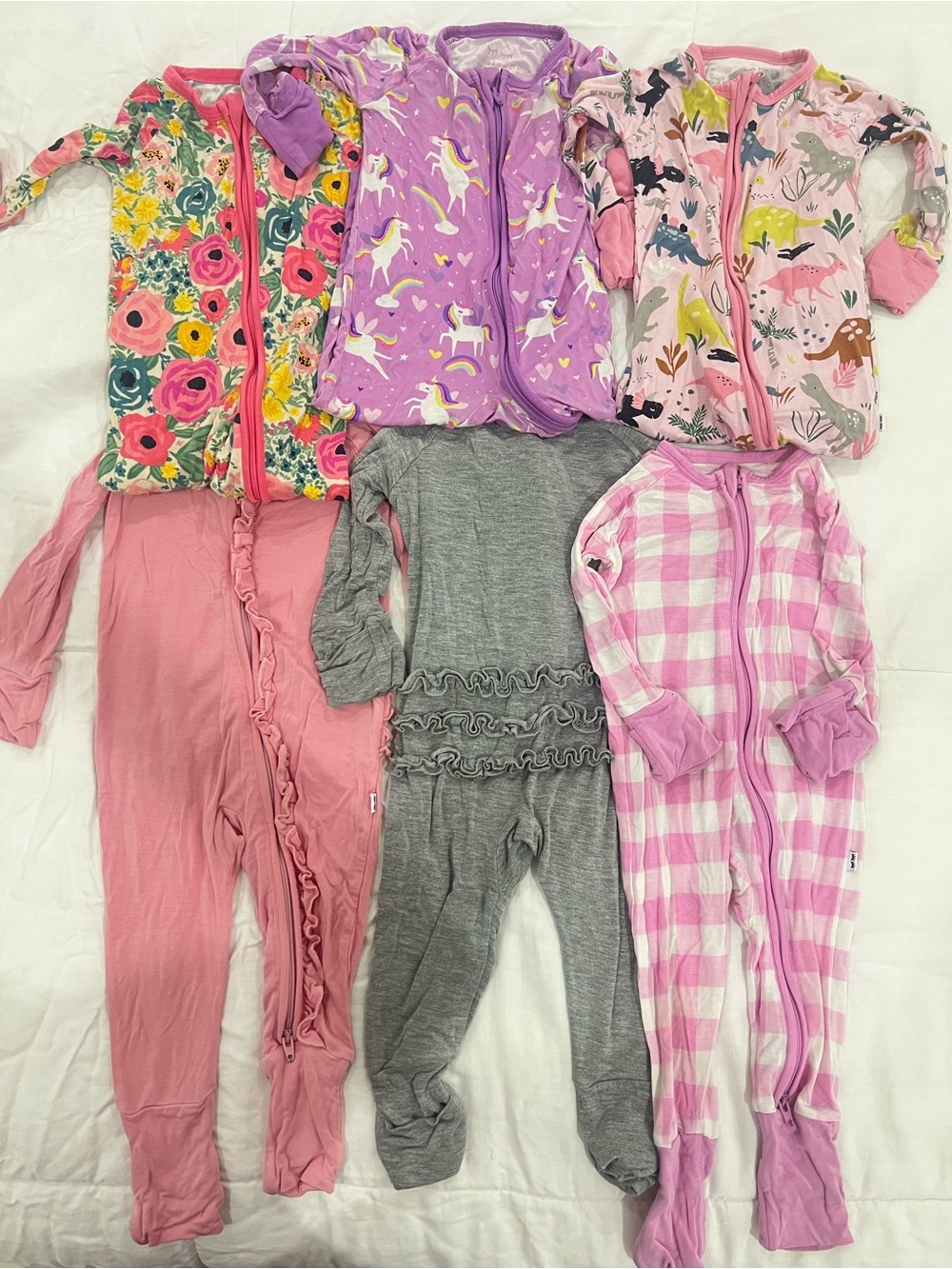 Baby girl One-Piece Little Sleepies